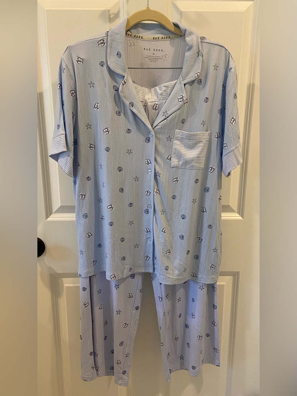 Women’s Rae Dunn 2 Piece Pajama Set new without tags